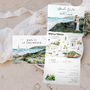 Buscar marítimo invitaciones Acuarela