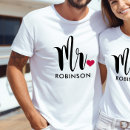 Buscar sr y señora camisetas Prometido