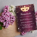 Buscar masquerade invitaciones Carnaval