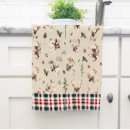 Buscar navidad paños de cocina Monograma