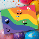 Buscar monstruo de la galleta invitaciones Arco iris