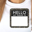 Buscar hello pegatinas Hola mi nombre es