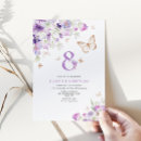 Buscar lila invitaciones Flores silvestres