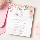 Buscar hojas de la acuarela invitaciones Futura madre