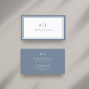 Buscar borde azul tarjetas de visita Profesional