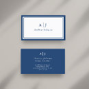 Buscar borde azul tarjetas de visita Profesional