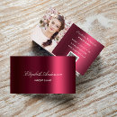 Buscar burgundy tarjetas de visita Código qr