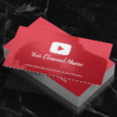 Buscar youtuber tarjetas de visita Redes sociales