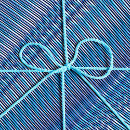 Buscar rayas azules papel de regalo Patrón geométrico