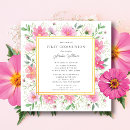 Buscar cosmo rosado invitaciones Acuarela