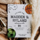 Buscar deportes invitaciones de cumpleaños Deportiva