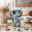 Buscar conejito azul iphone fundas Acuarela