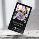 Buscar reina belleza de tarjetas de visita Estilista de pelo