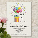 Buscar presentes invitaciones de cumpleaños General y unisex