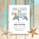 Buscar debajo del mar invitaciones Animales del océano