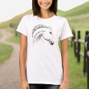 Buscar dibujo del caballo camisetas Ecuestre