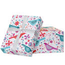 Buscar acuarela colorida papel de regalo Floral