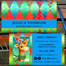 Buscar colores llamativos tarjetas de visita Brillante