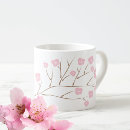 Buscar flores de cerezo tazas Moderno