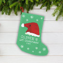 Buscar papá noel calcetines navideños Bebé