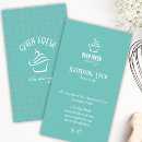 Buscar repostería y pastelería tarjetas de visita Moderno
