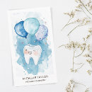 Buscar sonrisa tarjetas de visita Azul
