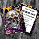 Buscar calaveras de azúcar postales Halloween
