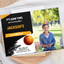 Buscar baloncesto blanco y negro invitaciones Para niños