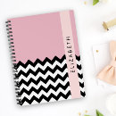 Buscar zigzag blanco y negro cuadernos Monograma