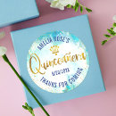 Buscar quinceañera pegatinas Gracias