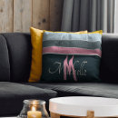 Buscar rayas amarillas y azules cojines Para ella