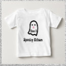 Buscar fantasmas bebe camisetas Cualquier niño