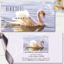 Buscar cisne tarjetas de visita Belleza