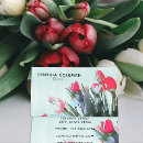 Buscar tulips tarjetas de visita Tulipán