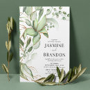 Buscar botanical wedding invitaciones Modern