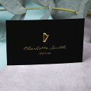 Buscar harp tarjetas de visita Elegante