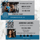 Buscar levantamiento pesas de tarjetas de visita Deportes