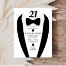 Buscar hombre invitaciones de cumpleaños Negro