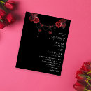 Buscar rojo 11x14 invitaciones Moderno