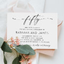 Buscar oro boda aniversario invitaciones Parejas