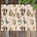 Buscar nieve papel de seda Navidad vintage