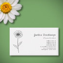 Buscar margaritas tarjetas de visita Jefes