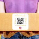 Buscar social media pegatinas Código qr