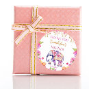 Buscar elefante rosa pegatinas Acuarela