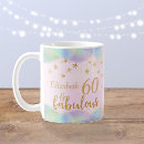 Buscar 60 años fabulosos tazas 60 º cumpleaños