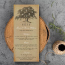 Buscar roble boda menus Invitados