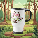 Buscar búho rosado tazas General y unisex