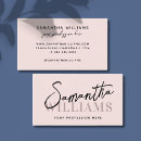 Buscar letras elegantes tarjetas de visita Simple