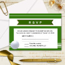 Buscar golf tarjetas rsvp Verde