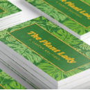 Buscar hojas tropicales tarjetas de visita General y unisex